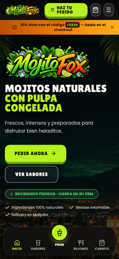 MojitoFox en móvil