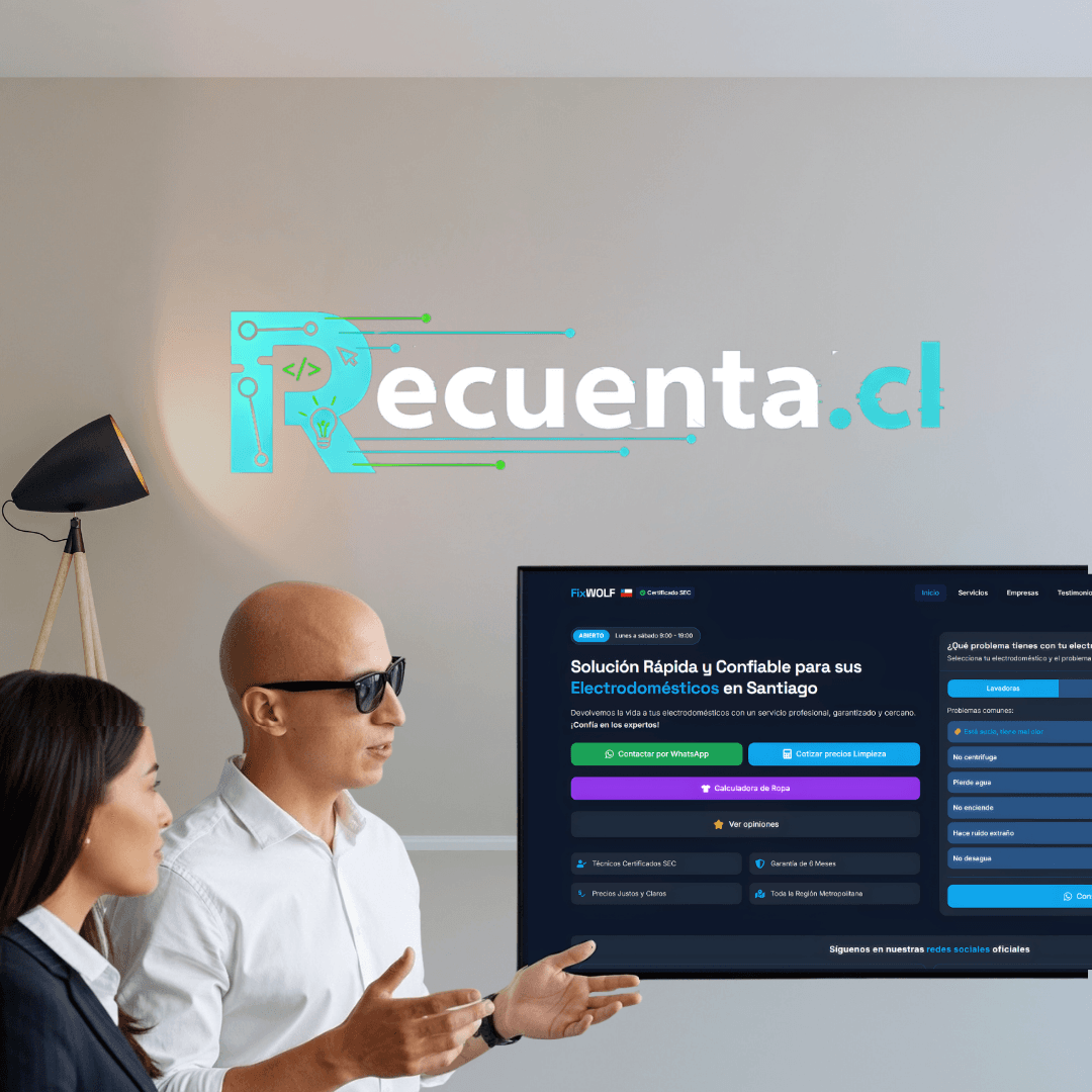 Equipo Recuenta trabajando con cliente